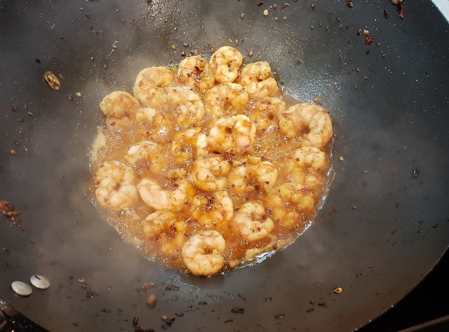 Keto Shrimp and Pepper Wok Mix
